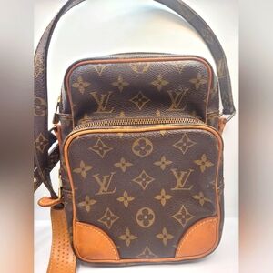 Authentic Louis Vuitton Monogram Amazone Crossbody Bag